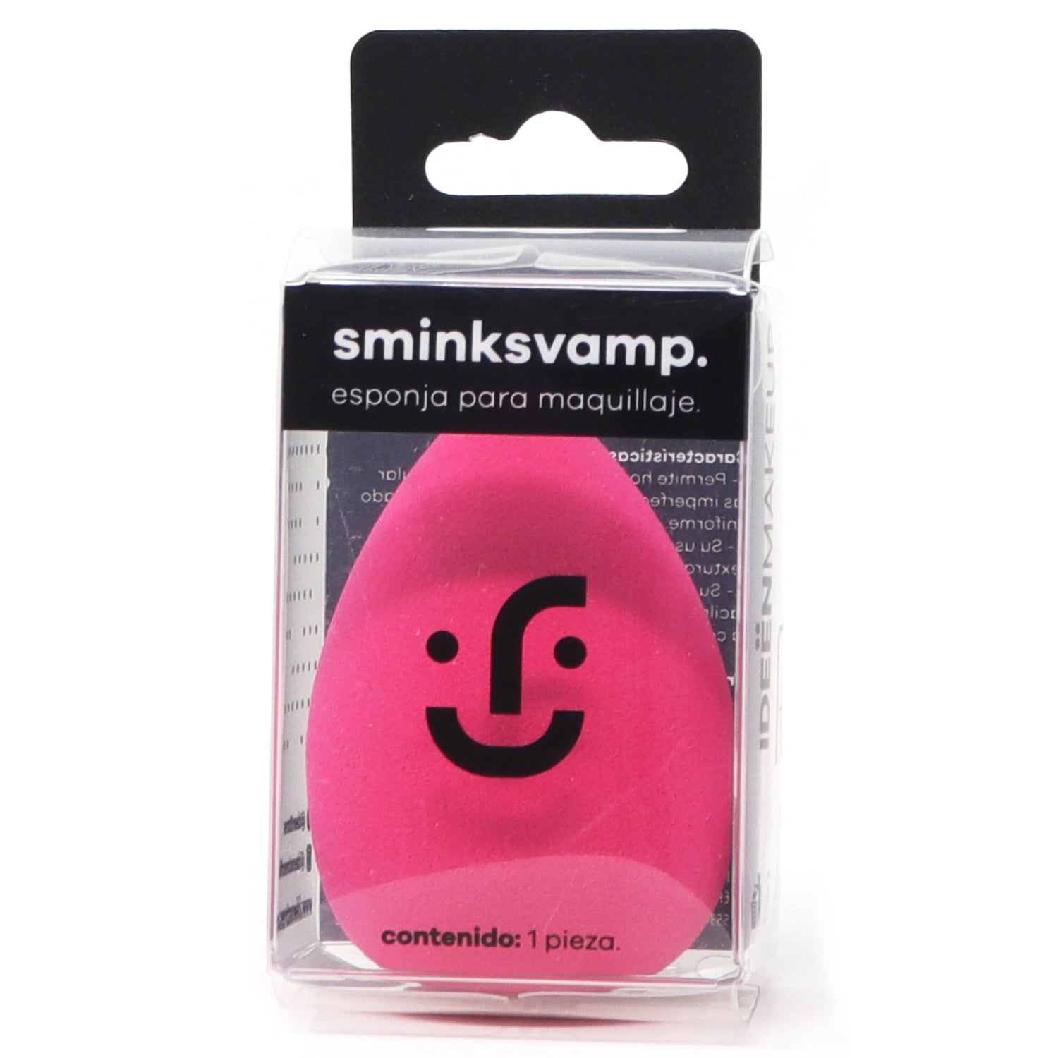 Sminksvamp. Esponja para Maquillaje - Aplicador Facial | Rosa Claro para Base y Corrector